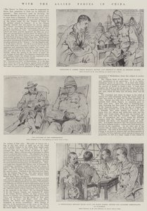 Avec les forces alliées en Chine - Johann Nepomuk Schonberg